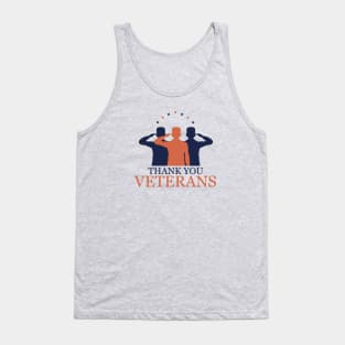 Thank You Veterans Tank Top